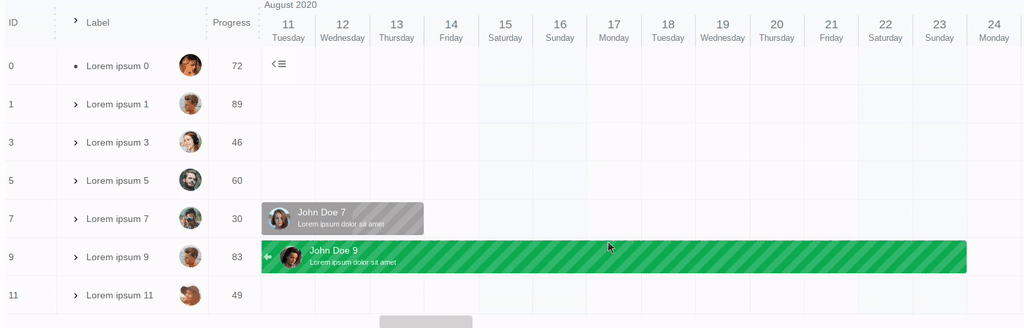 gantt-schedule-timeline-calendar select cells
